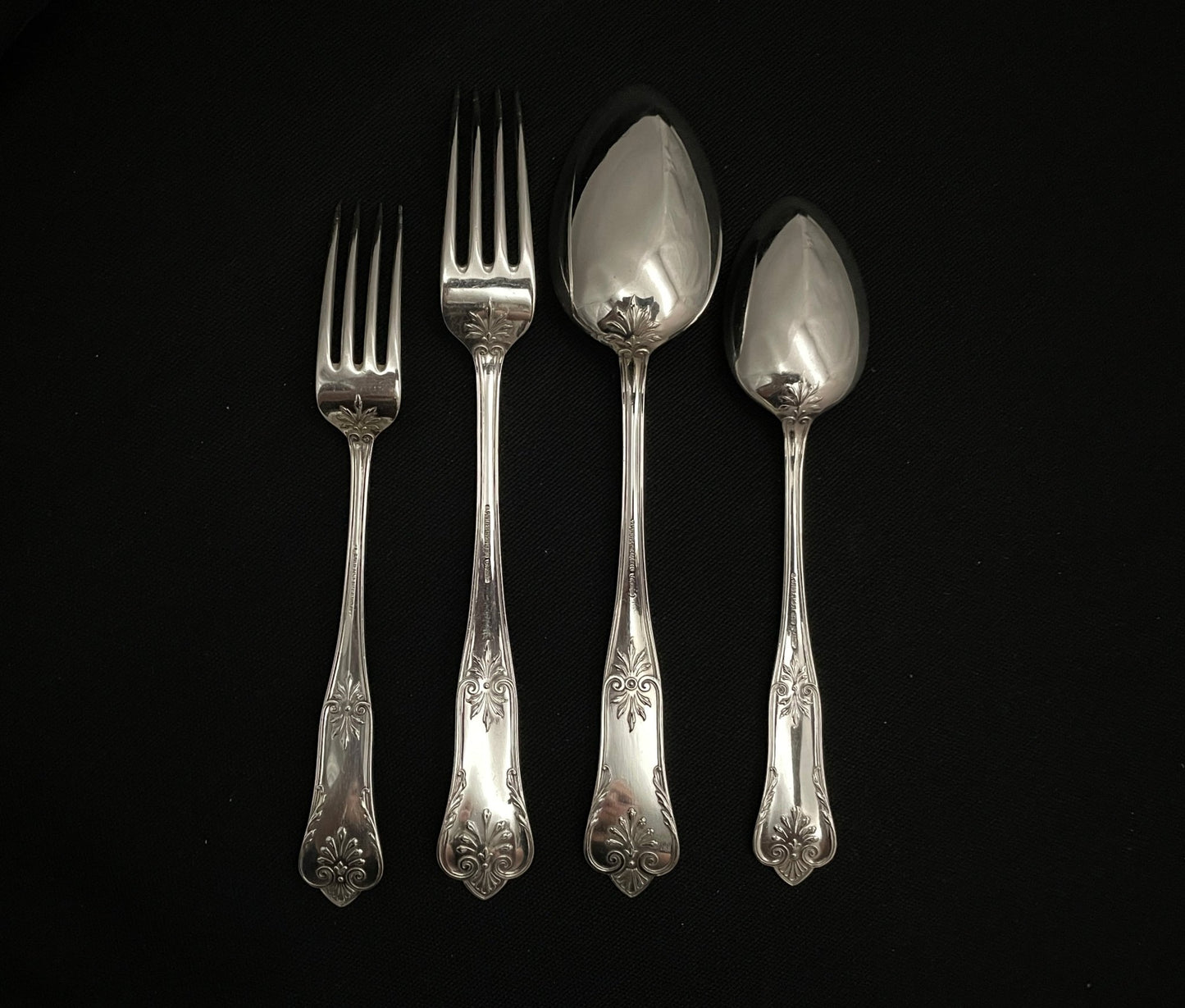 Nyroccock silverware in 830s by David Andersen