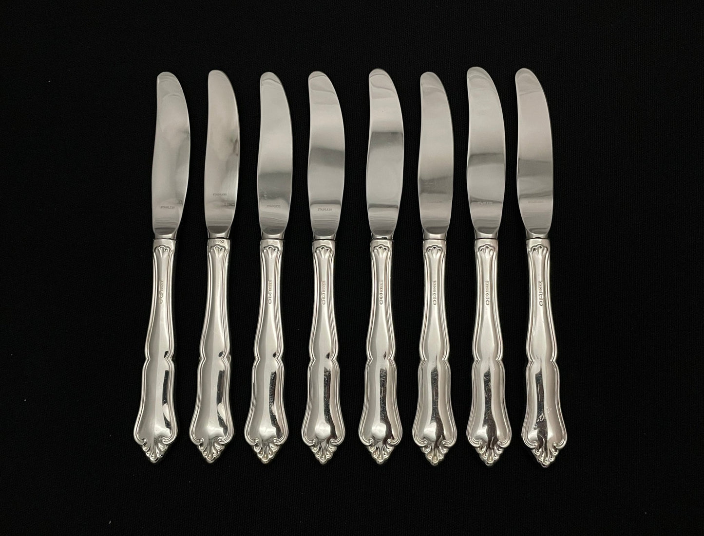 Martha silver knife with long handle in the 830s by Th Marthinsen