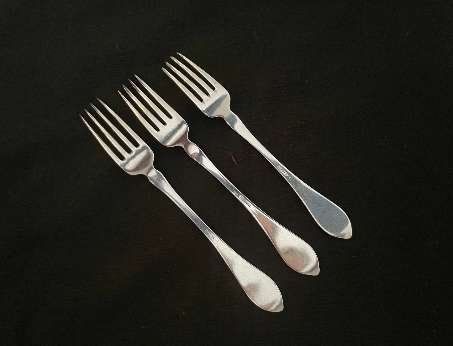 Tuned Rose forks in new model and older forks in 830 silver