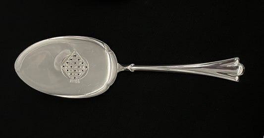 Lilje sølv fiskespade helsølv 25.0 cm i 830s av Magnus Aase og Th Olsens Eftf