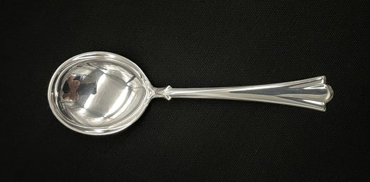 Lilje sølv salat skje 18.0 cm i 830s av Magnus Aase og Th Olsens Eftf