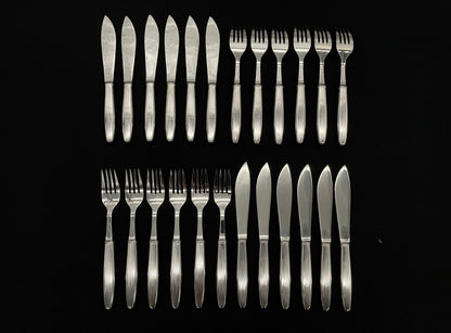 Are fish cutlery in 830s by Tostrup