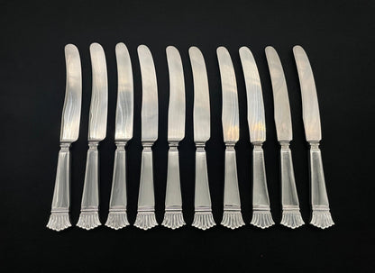 Kavaler silver large knives in the 830s by Hans Hohle