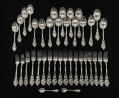 Squirrel silver cutlery in the 830s by Th Marthinsen