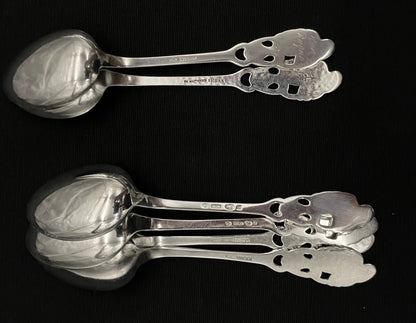 Squirrel silver cutlery in the 830s by Th Marthinsen