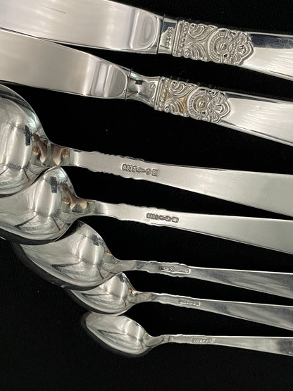 Odel silver cutlery in the 830s by Nils Hansen Sølvvarefabrikk AS