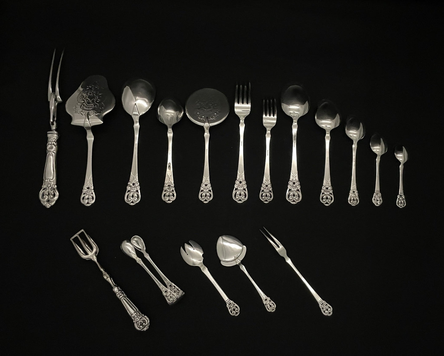 Barokk 1 silver cutlery in 830s by Thune