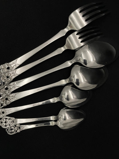 Barokk 1 silver cutlery in 830s by Thune