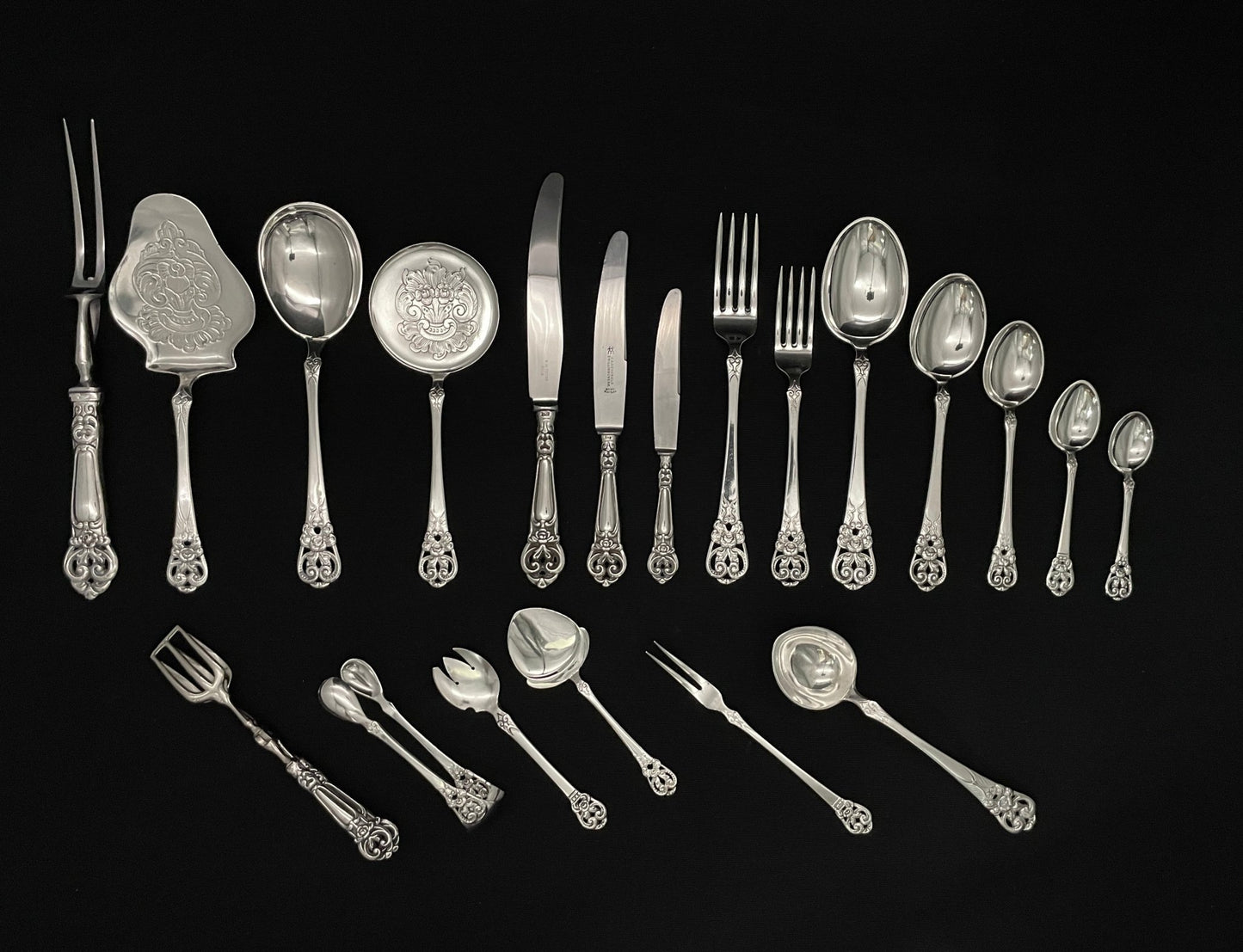 Barokk 1 silver cutlery in 830s by Thune