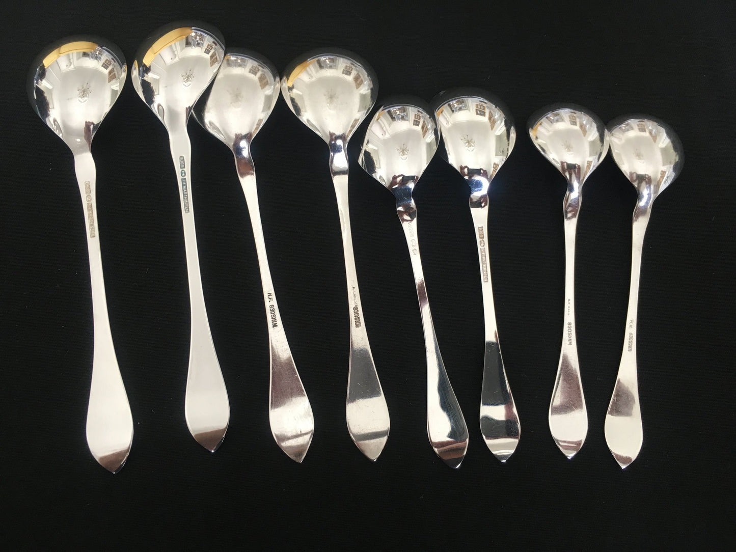 Uplifted Rose cold forks and jam spoons in Uplifted Rose 830s