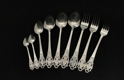 Diplomat silver cutlery in the 830s from Nils Hansen's silverware