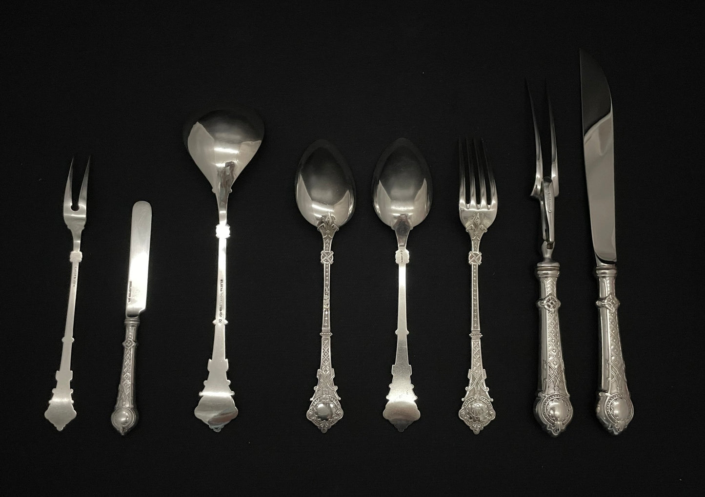 Facon 900 silverware in 830s by Tostrup