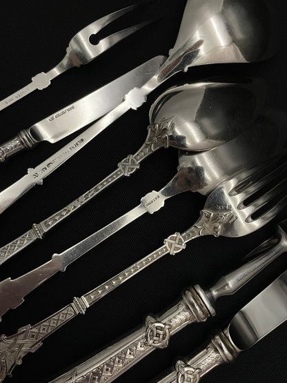 Facon 900 silverware in 830s by Tostrup