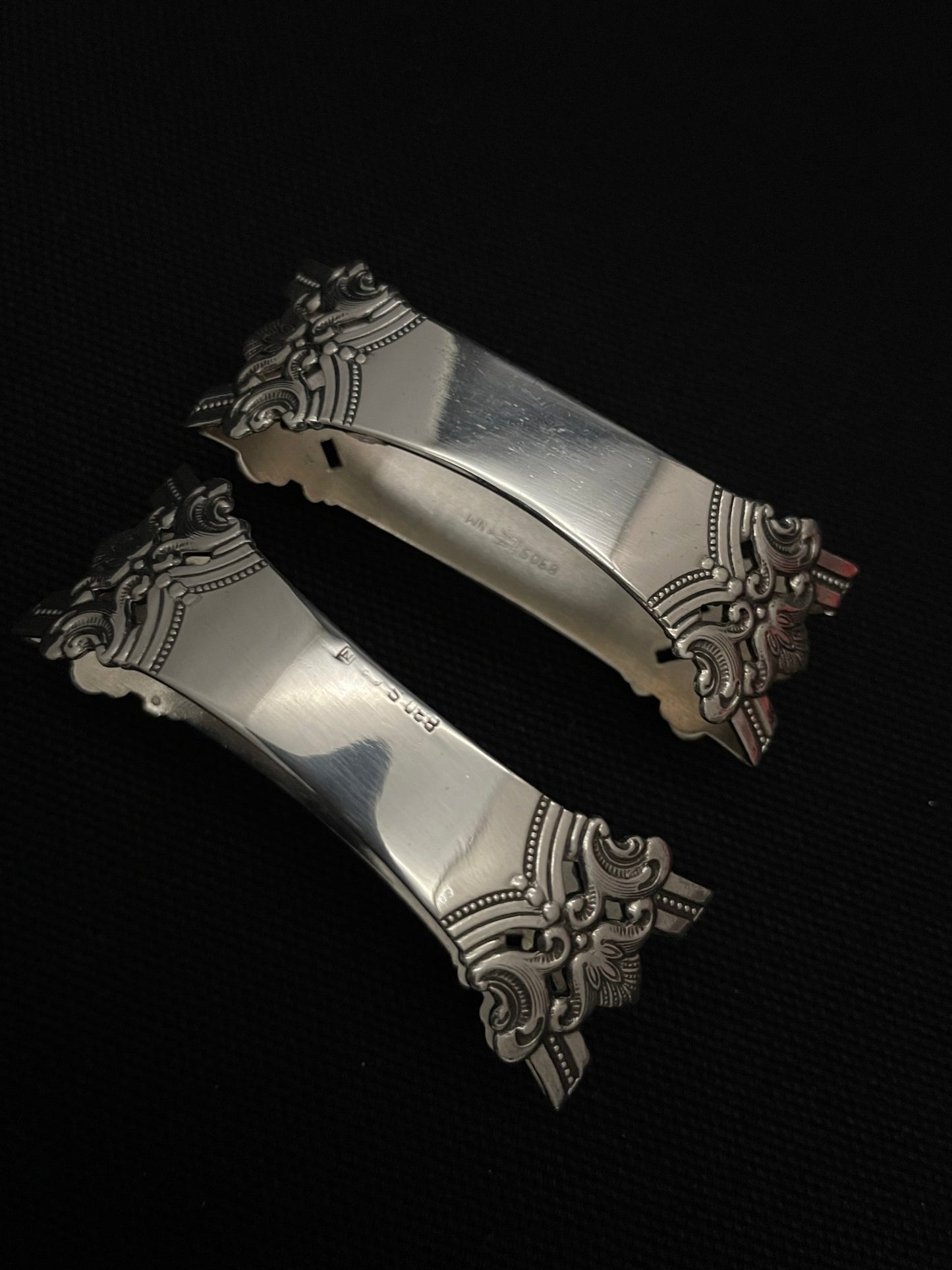 Anitra silverware napkin ring in 830s Th Olsens Eftf