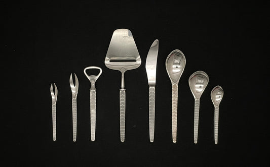 Polar silverware in 830s by Nils Hansen Silverware Ltd.