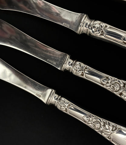 Rise Rose Silver Fish Cutlery in 830s