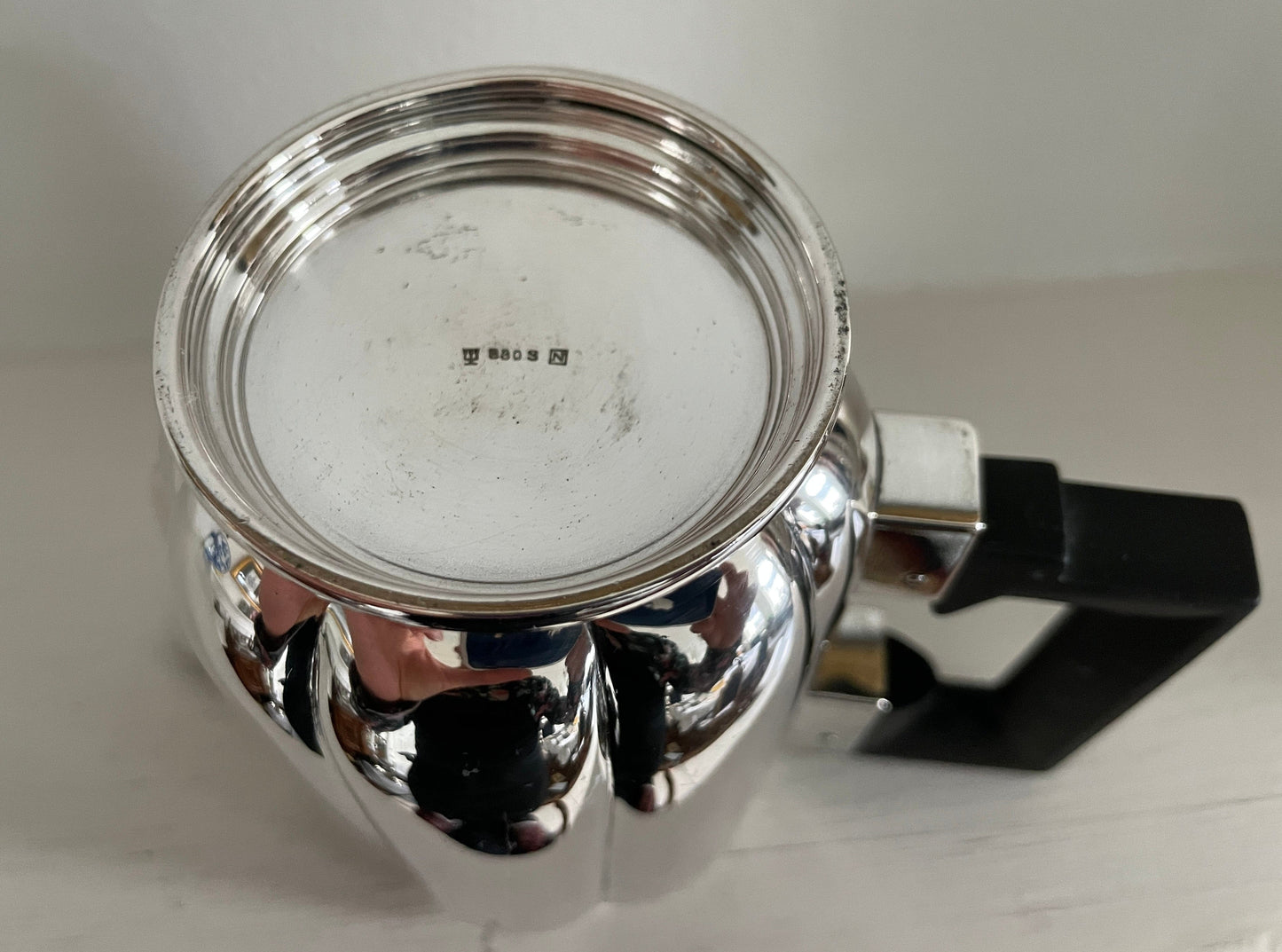 Art Deco silver coffee set in 3 parts of Norwegian Silverware industry Oslo