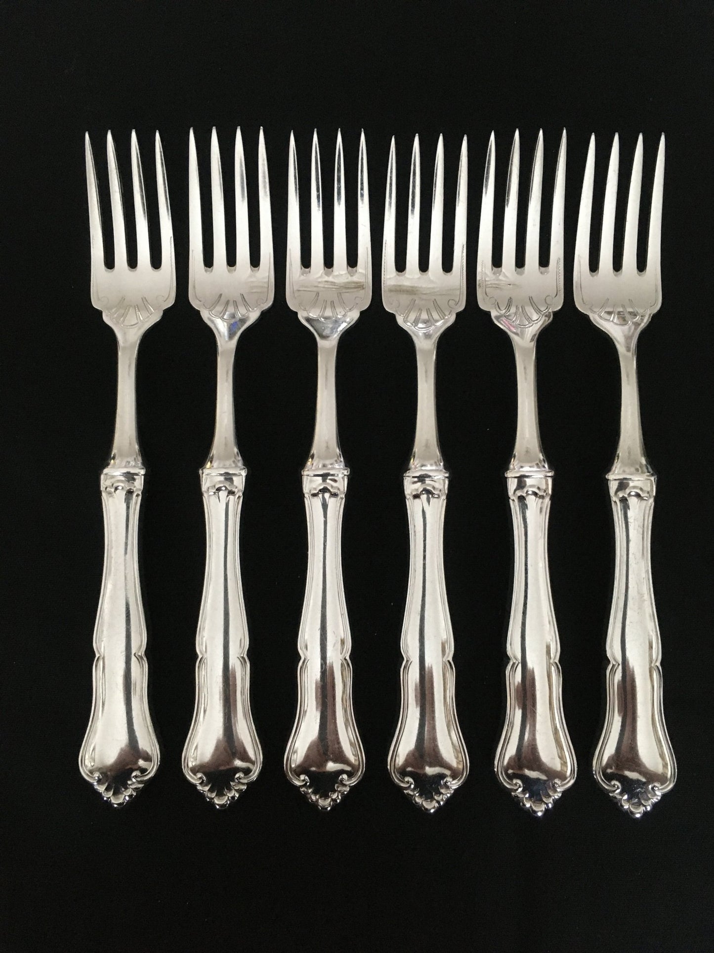 OFFER NOK 850 per piece Martha silver / Märtha silver fishing cutlery in 830s solid silver