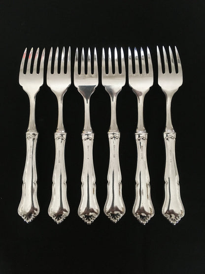 OFFER NOK 850 per piece Martha silver / Märtha silver fishing cutlery in 830s solid silver