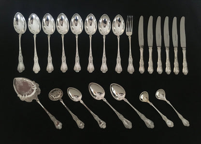 Bonde Rococo silver in 830s by Th Marthinsen