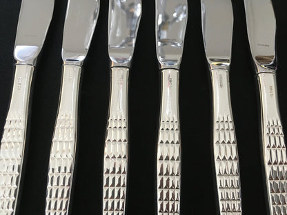 Fast silverware in 830s by Th Olsen Eftf