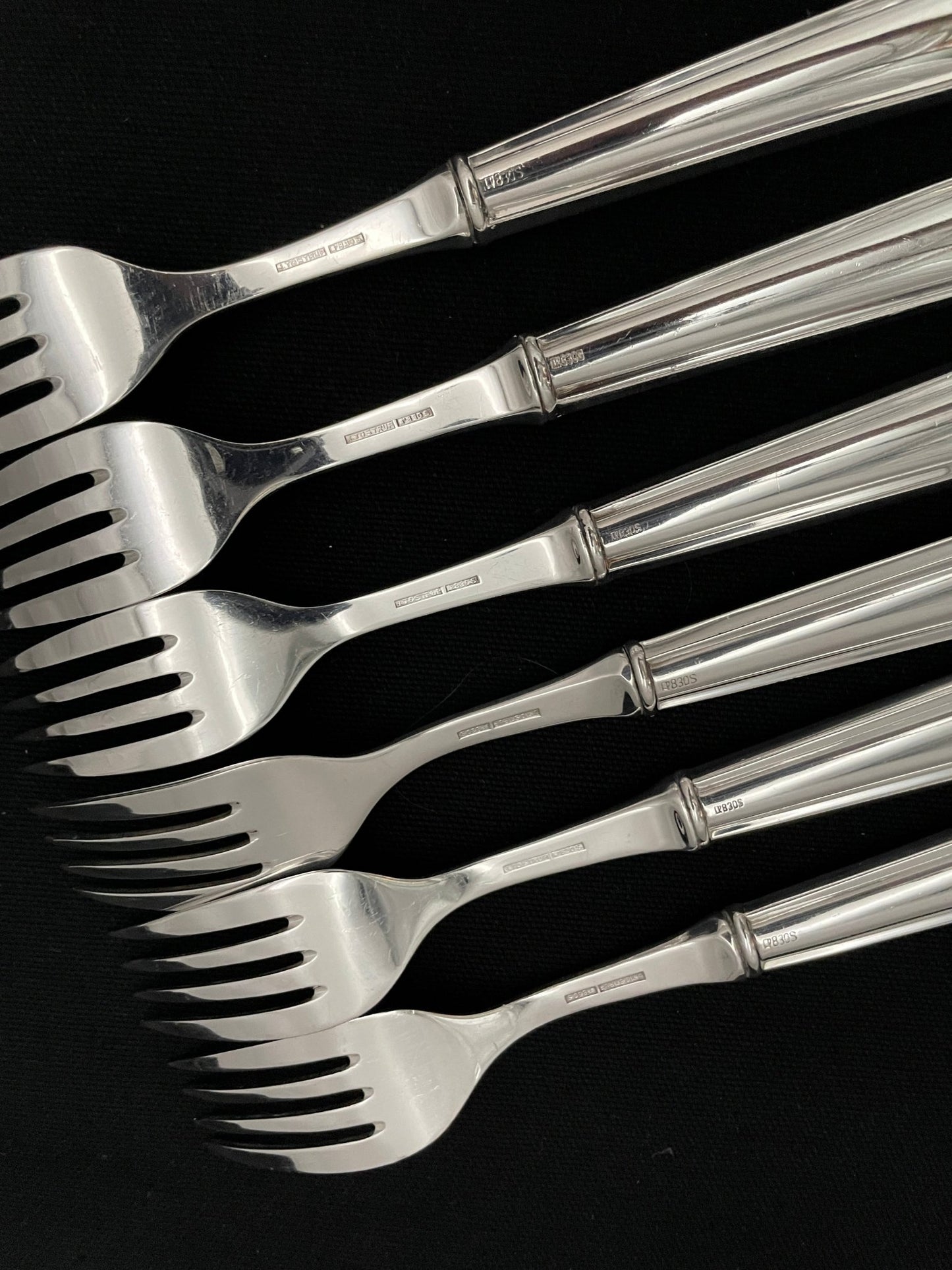 Jubileum Sølvbestikk Fiskegaffel Bakside