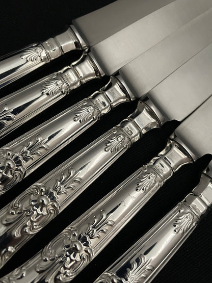 Kings Pattern Sølvbestikk Kniv Stempel