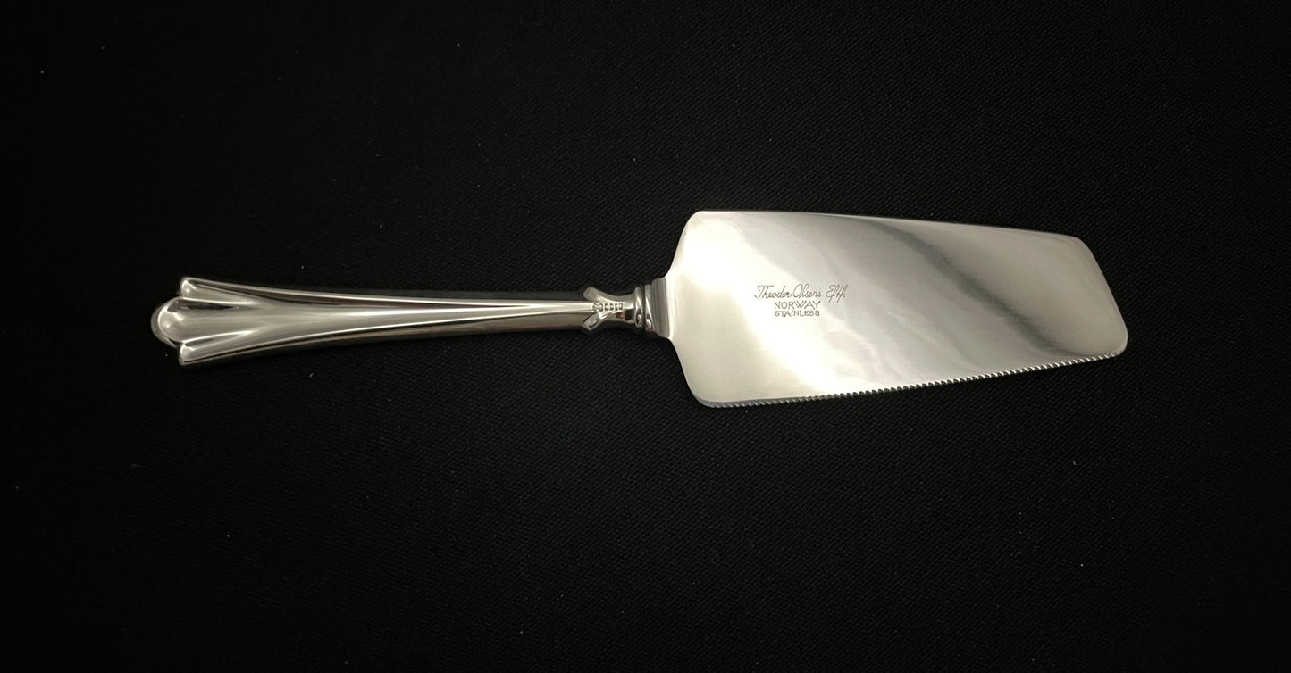 Lilje Sølvbestikk Kakekniv Kakespade