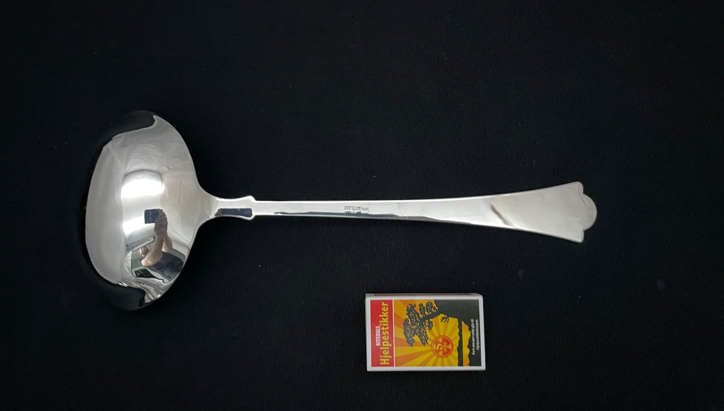 Lilje Sølvbestikk Suppeøse Bakside