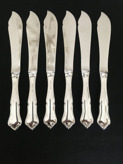 Martha Sølvbestikk Fiskekniv Bakside