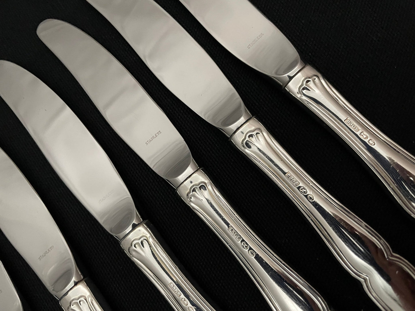 Martha Sølvbestikk Kniv Langt skaft