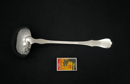 Musling Sølvbestikk Suppeøse Bakside