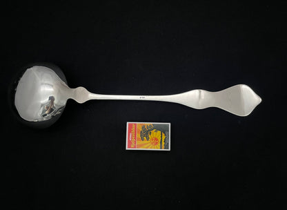 National Rokokko Sølvbestikk Suppeøse Bakside