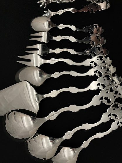 Oldemor Sølvbestikk Bakside