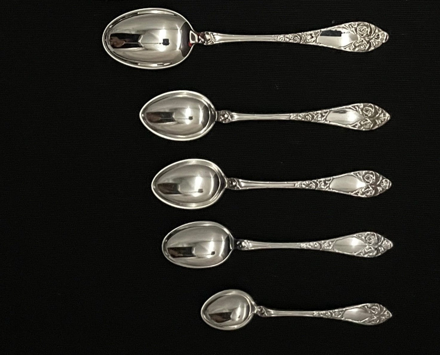 Opphøid Rose Sølvbestikk Skje