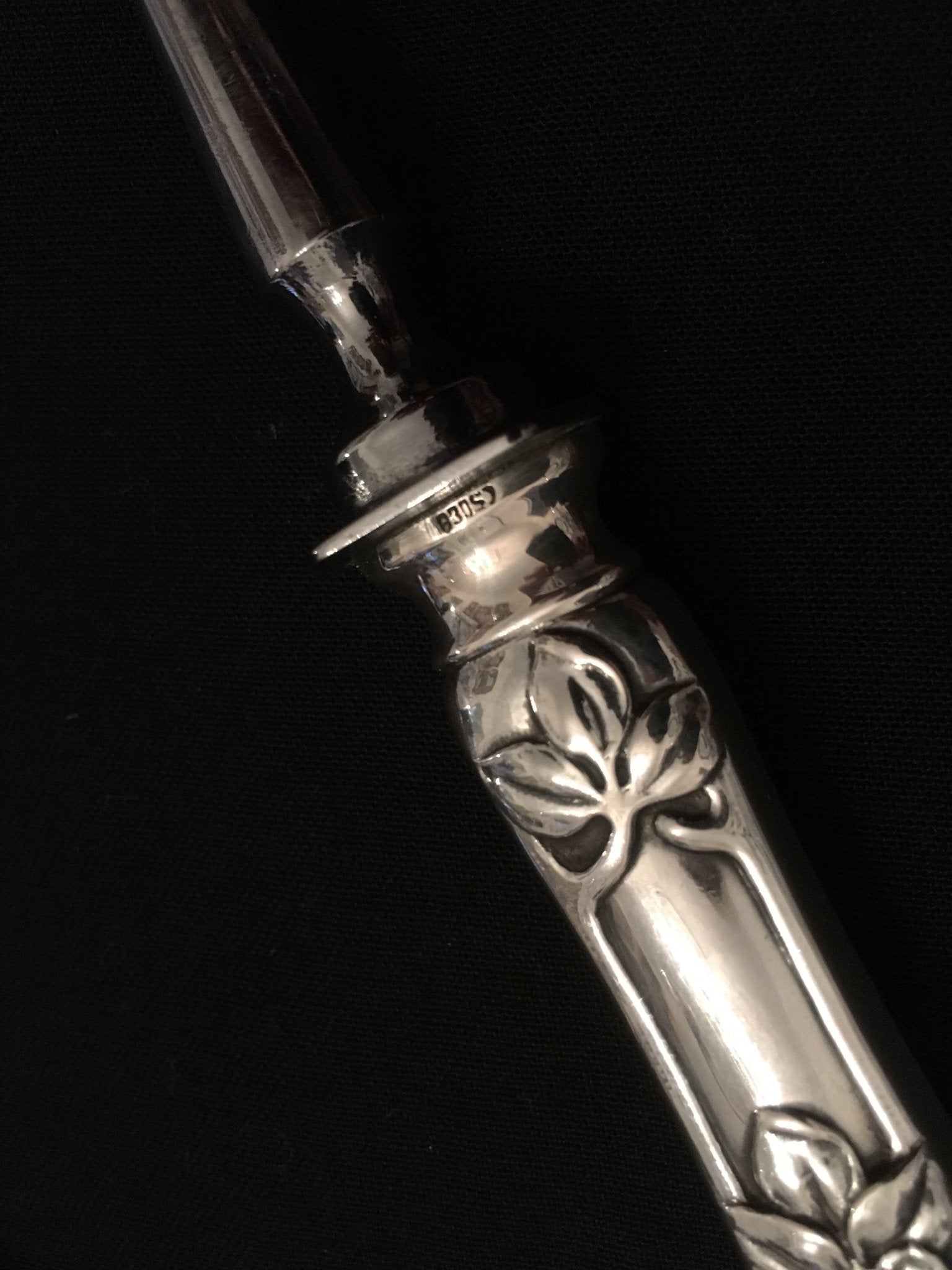 Opphøid Rose Sølvbestikk Transjergaffel