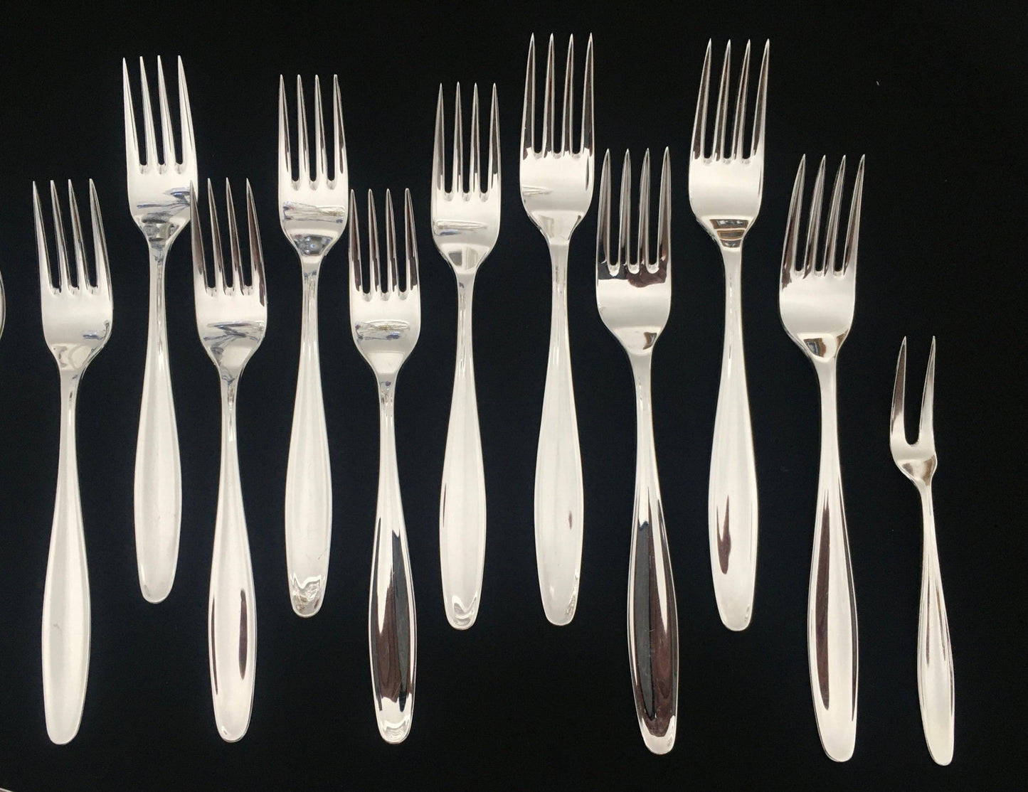 Oseberg Sølvbestikk Gaffel