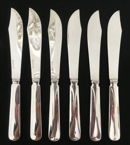 Rådhus Glatt Sølvbestikk Fiskekniv