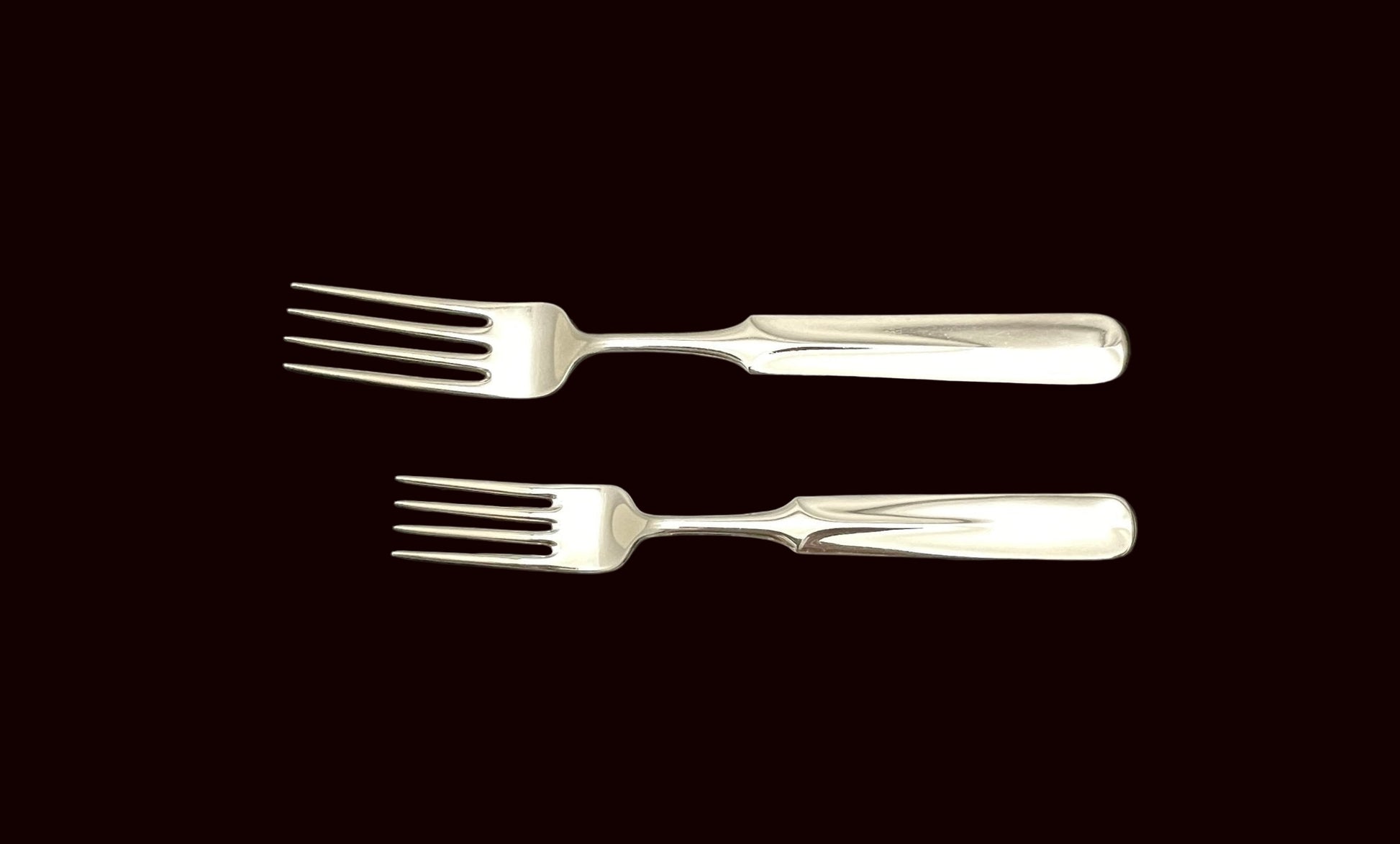 Rådhus Glatt Sølvbestikk Gaffel