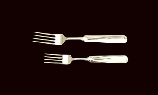 Rådhus Glatt Sølvbestikk Gaffel