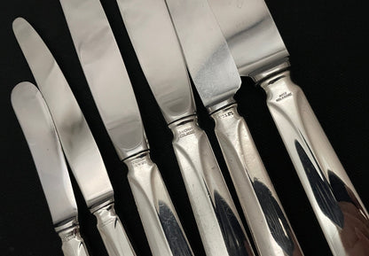 Rådhus Glatt Sølvbestikk Kniv