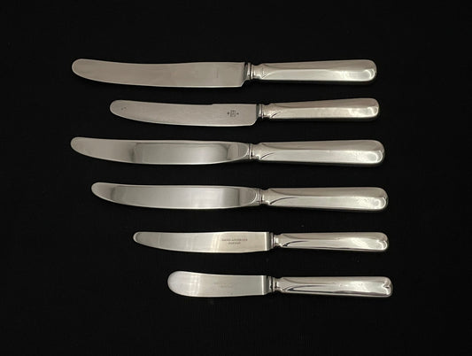 Rådhus Glatt Sølvbestikk Kniv