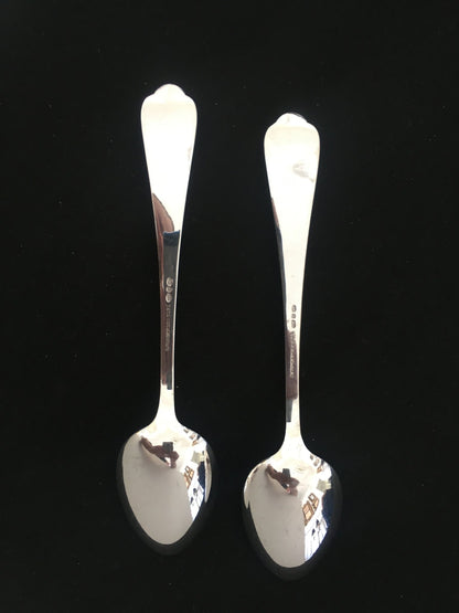 Romansk Solvbestikk Baksidee