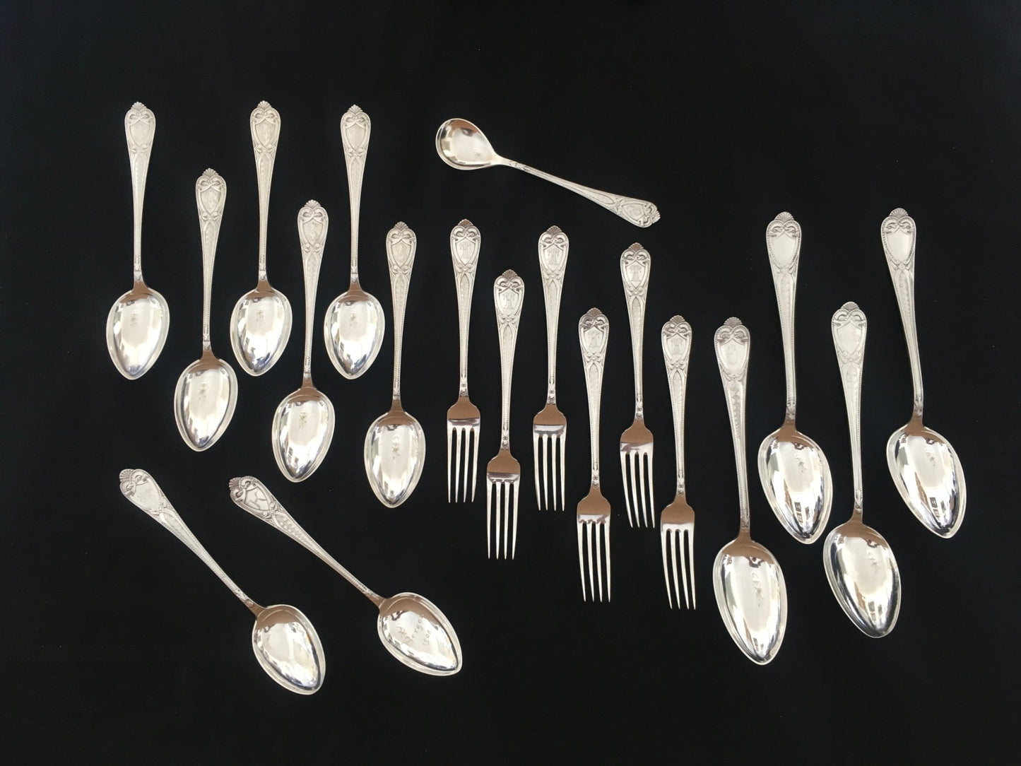 Romansk Sølvbestikk Bestikk