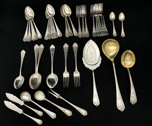 Romansk Sølvbestikk Bestikk