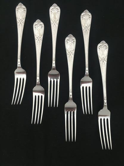 Romansk Sølvbestikk Gaffel