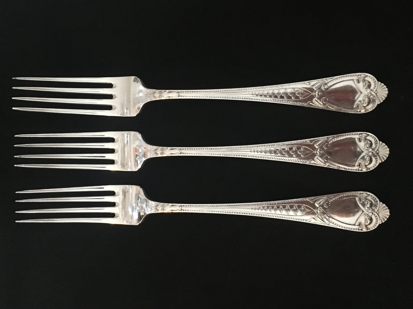 Romansk Sølvbestikk Gaffel