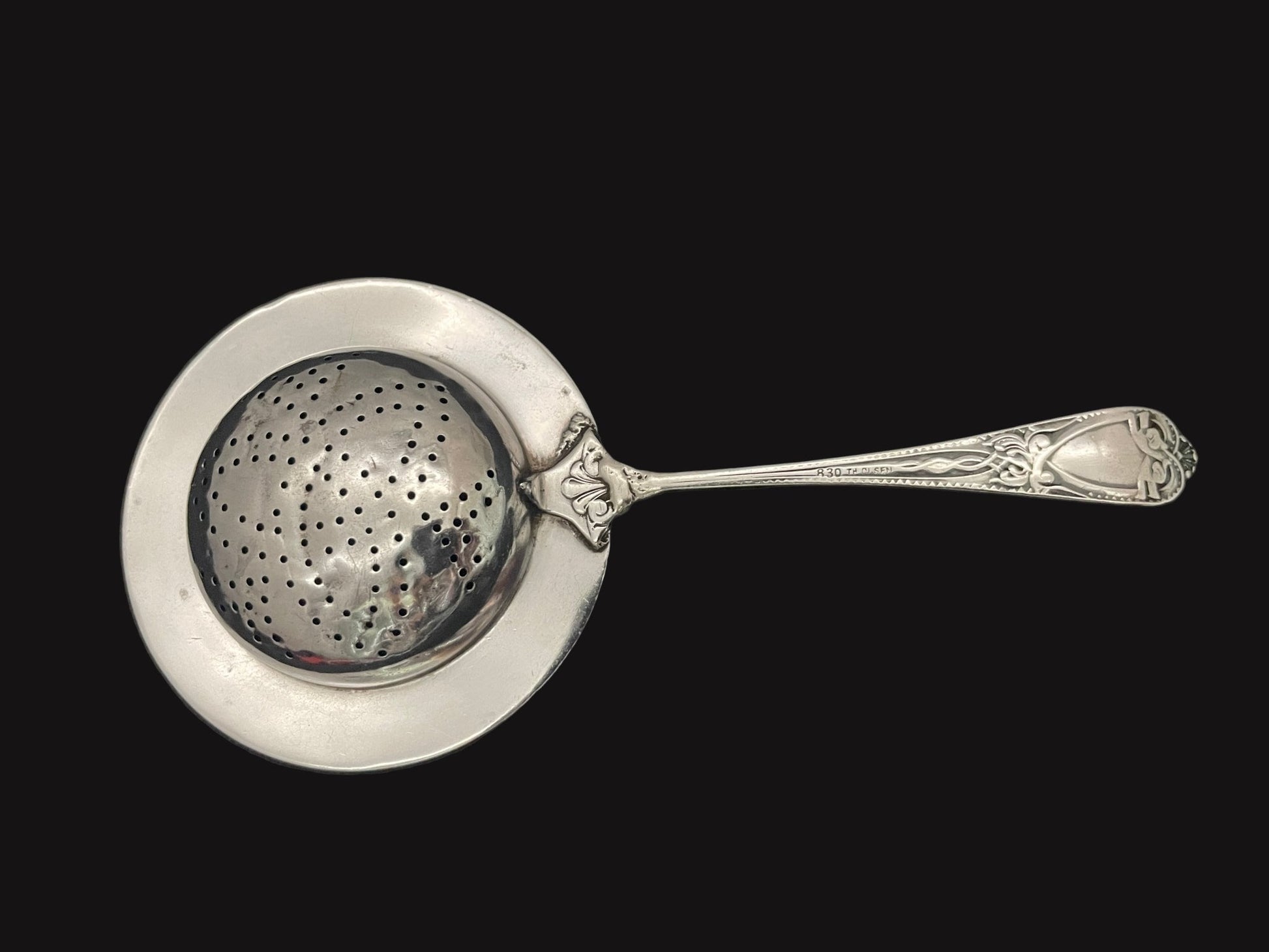 Romansk Sølvbestikk Tesil Bakside