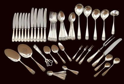 Slottssølv Sølvbestikk Bestikk Th Marthinsen