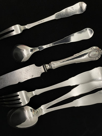 Sogne Sølvbestikk Bakside